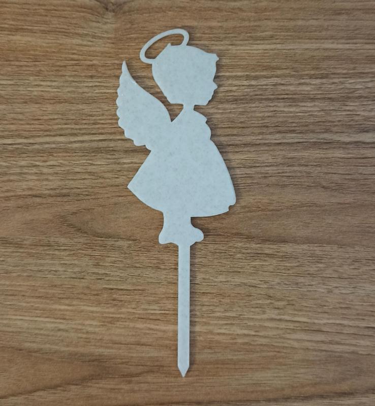 Angel cake topper
