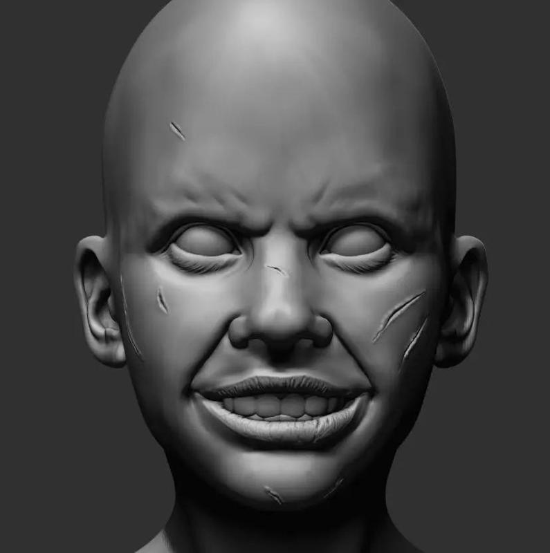 LINDA BLAIR THE EXORCIST custom head