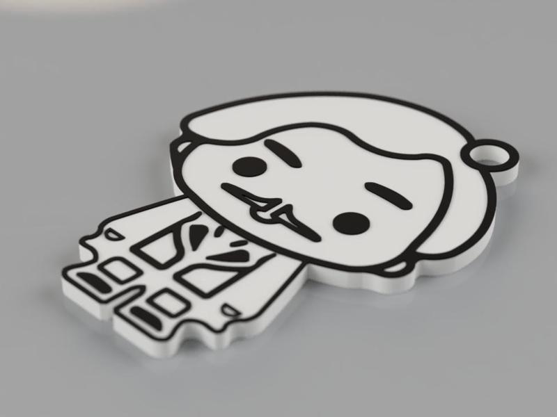 Harry Potter - Remus Lupin keychain - 2 colors