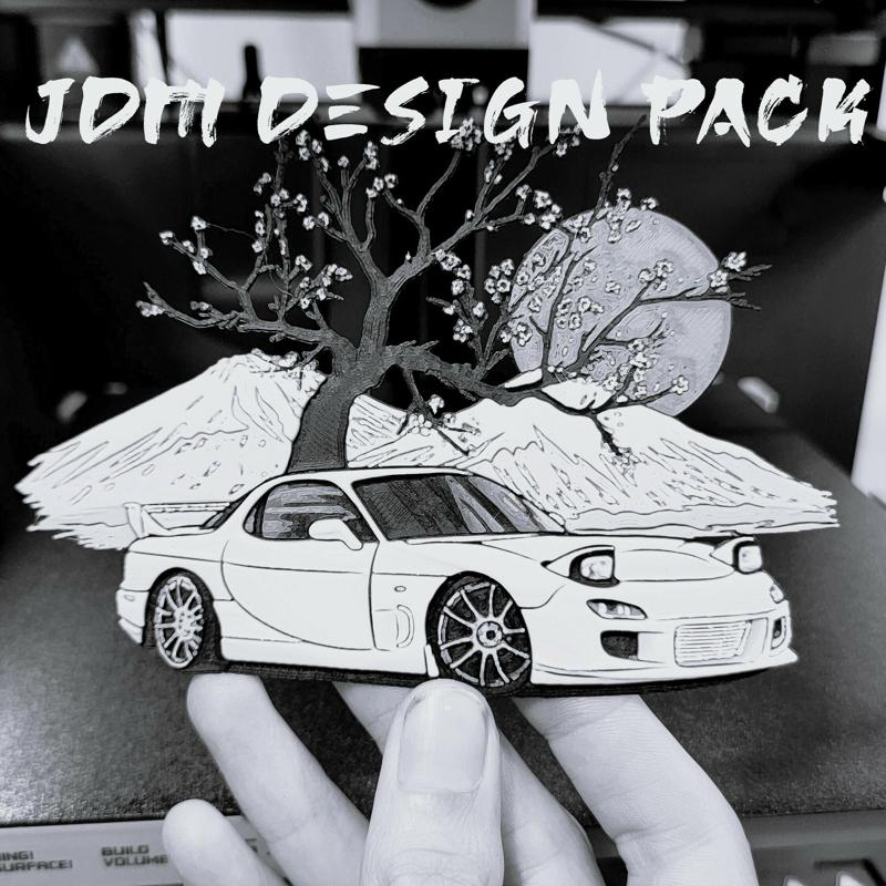 Monochrome JDM Pack