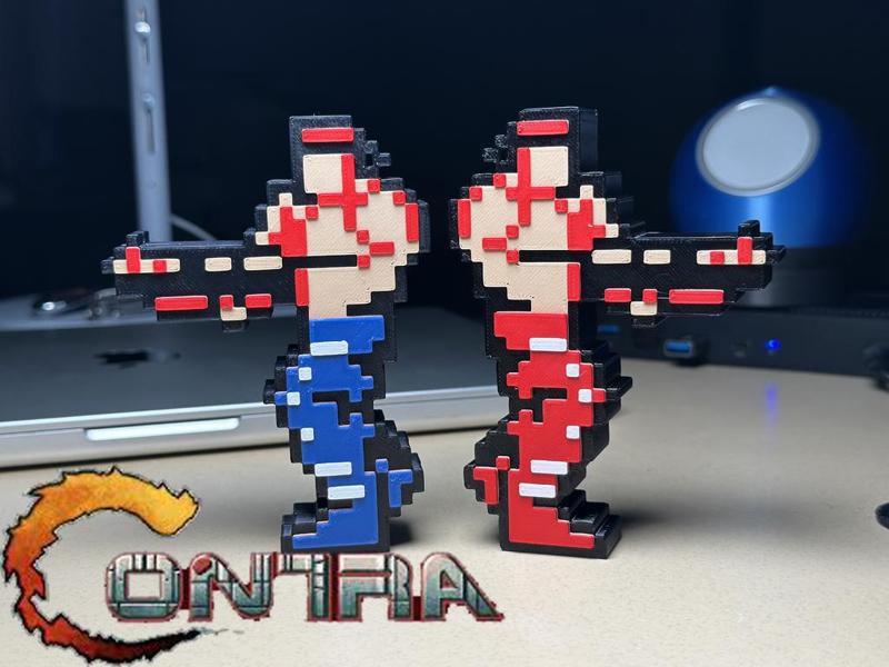 Contra (NES) Soldier Figurine
