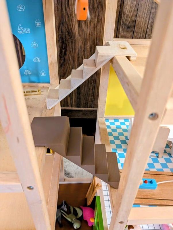 Replacement Stairs for Hape All Seasons Wooden Dollhouse