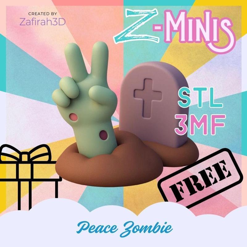 Peace Zombie for Free Z-Minis