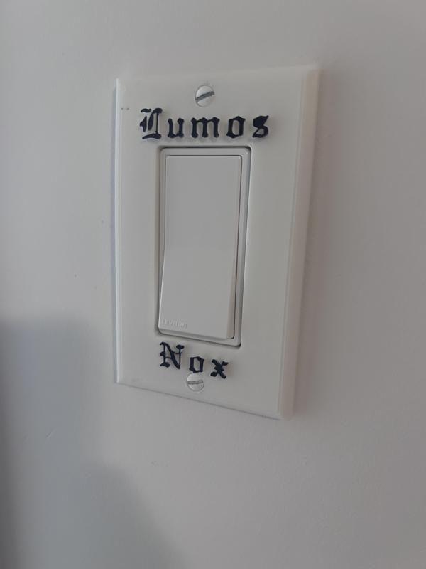 Harry potter light switch