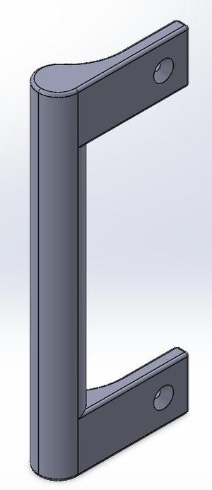 Fridge door handle
