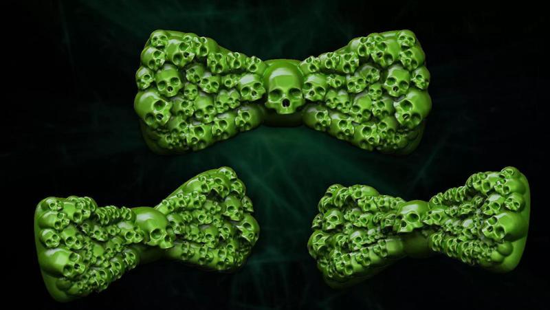 Skulls Bowtie