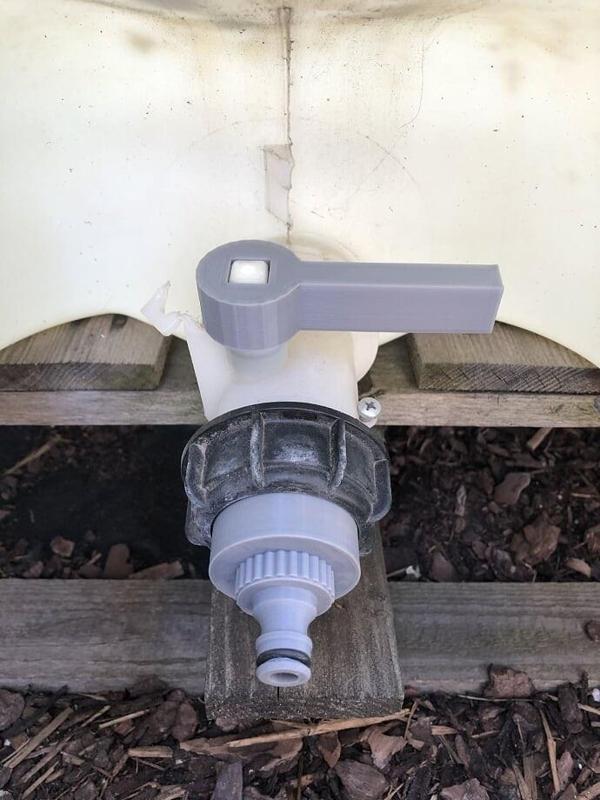 IBC tank 1000 valve knob handle