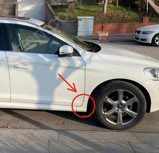 Volvo Xc60 fender corner cover (L)