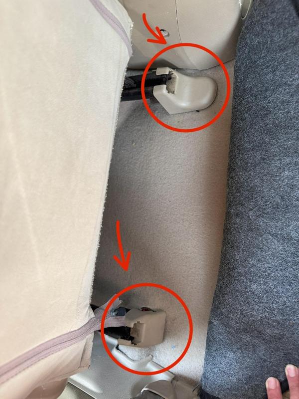 Civic Vtec 2 Seat Back Covers