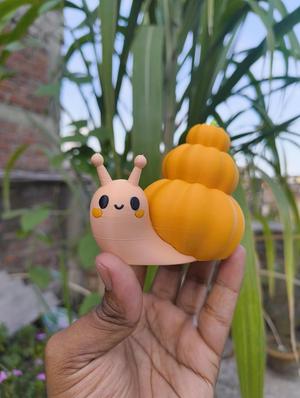 Halloween Special - Pumpkin Snail