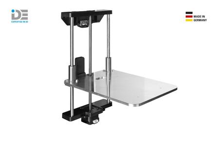 Aluminium Arms Z-Axis Upgrade - Makes your Makerbot Replicator 2 and 2x a real tool