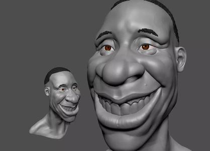 big smile