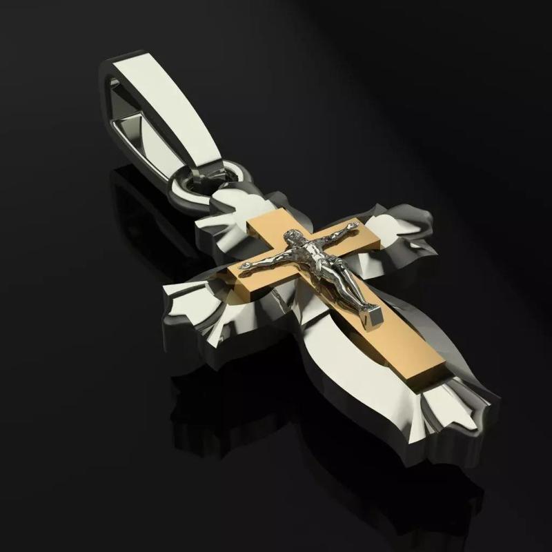 Cross with Jesus Christ