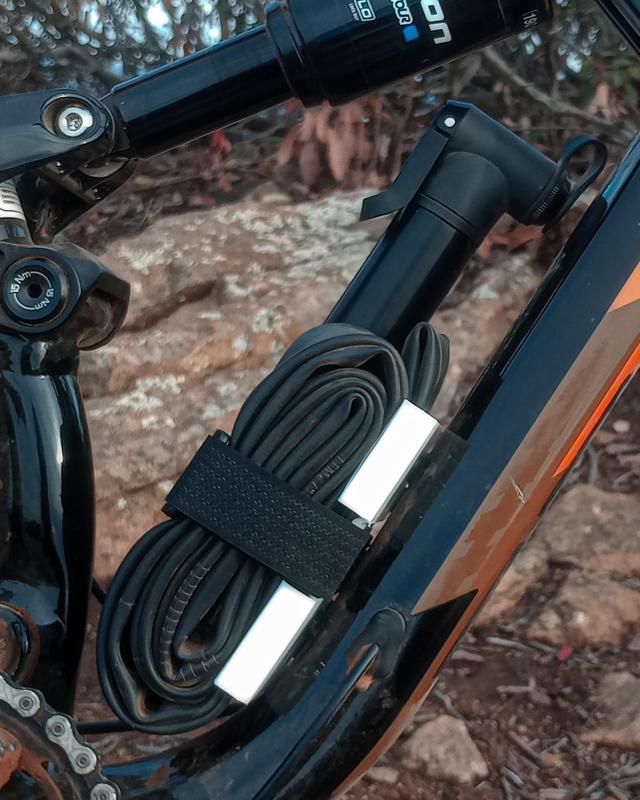 Mountain Bike repair kit holder