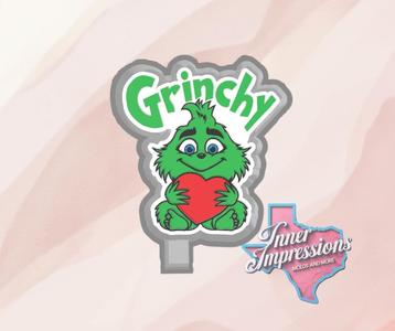Cute Grinch Freshie Mold