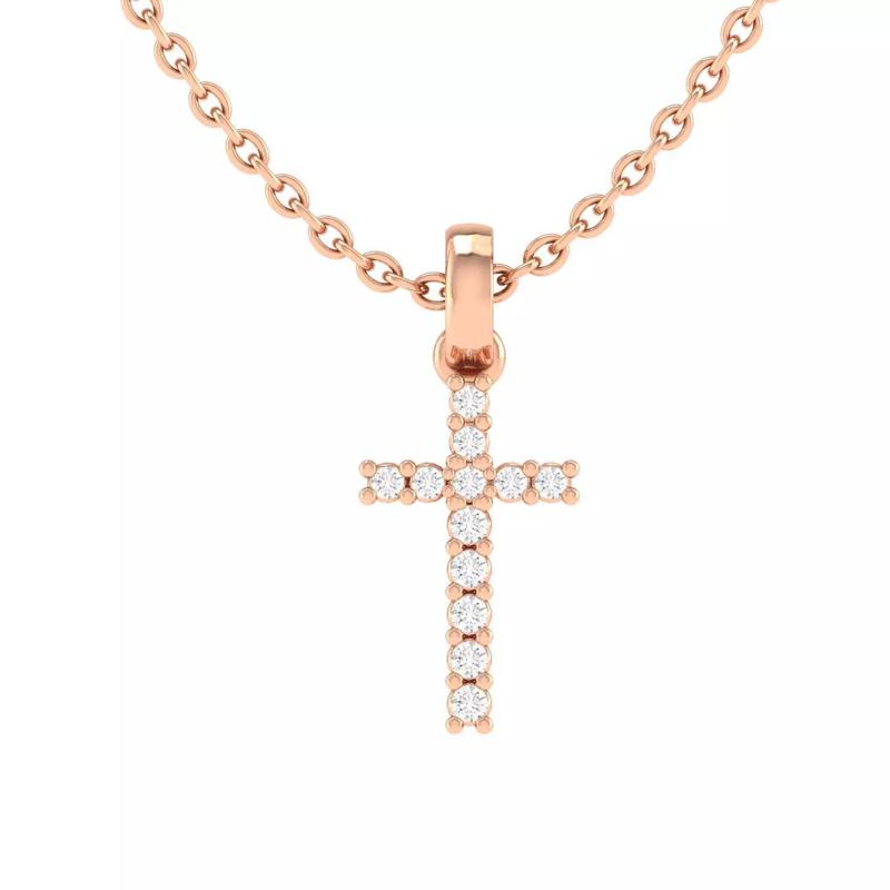 Cross pendant 3dm stl jcd render details