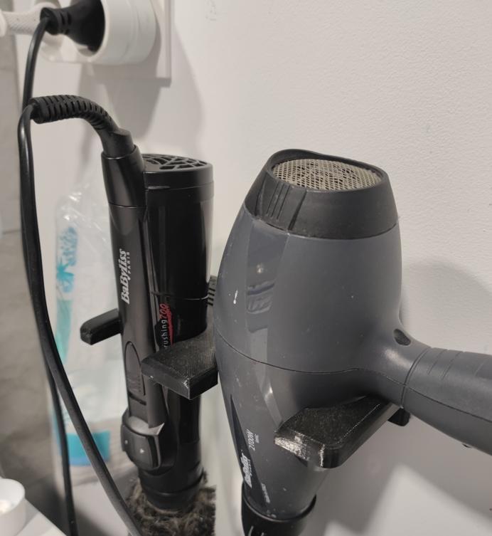 hair dryer holder