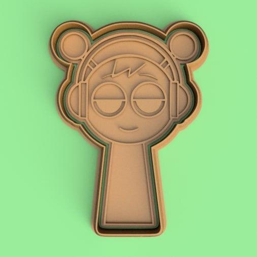 cutter + stamp sprunki oren / sprunki oren cutter + stamp