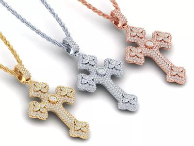 Cross Pendant 2 inch