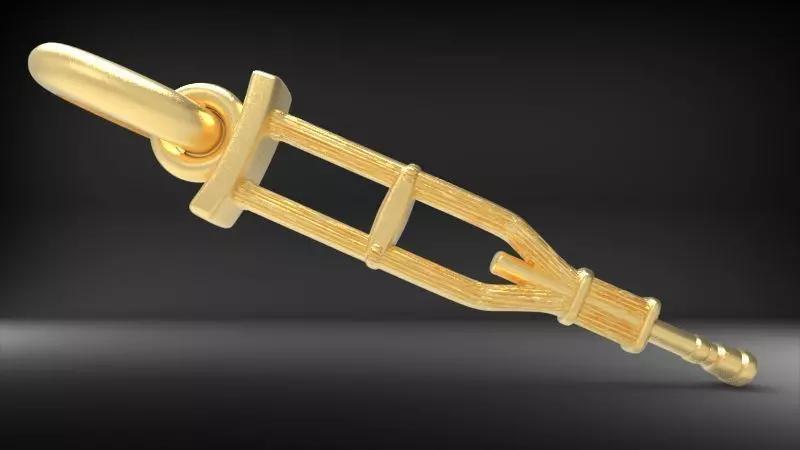 Crutches crutch Pendant Charm bracelet Jewelry