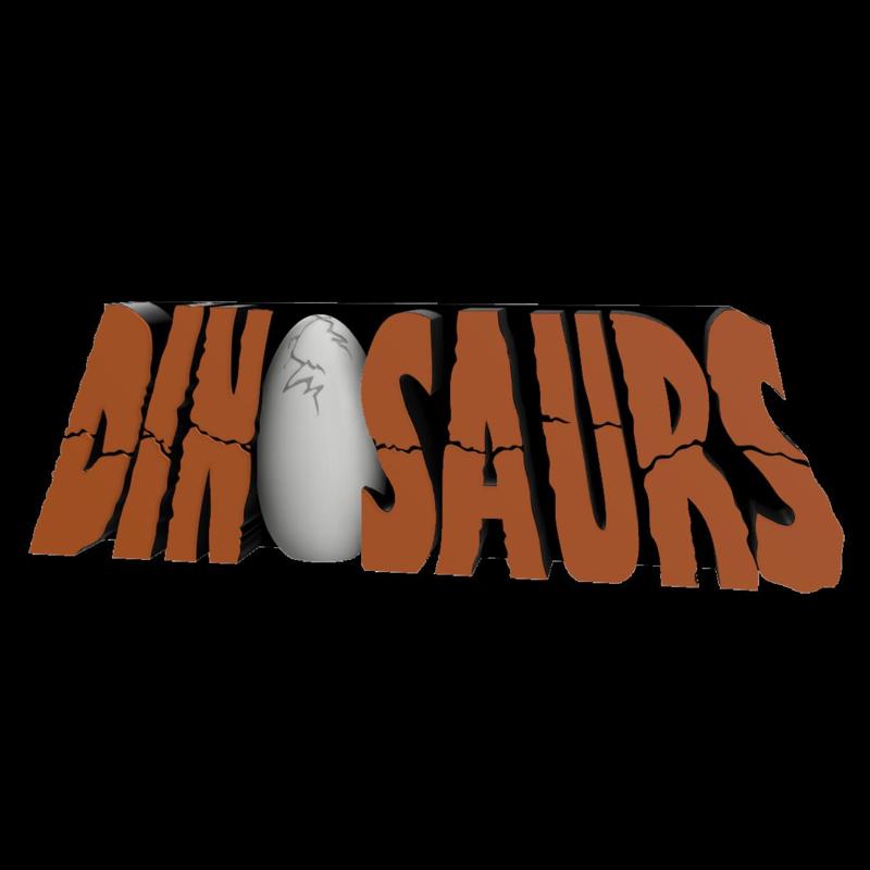 3D MULTICOLOR LOGO/SIGN - Dinosaurs (TV Series)