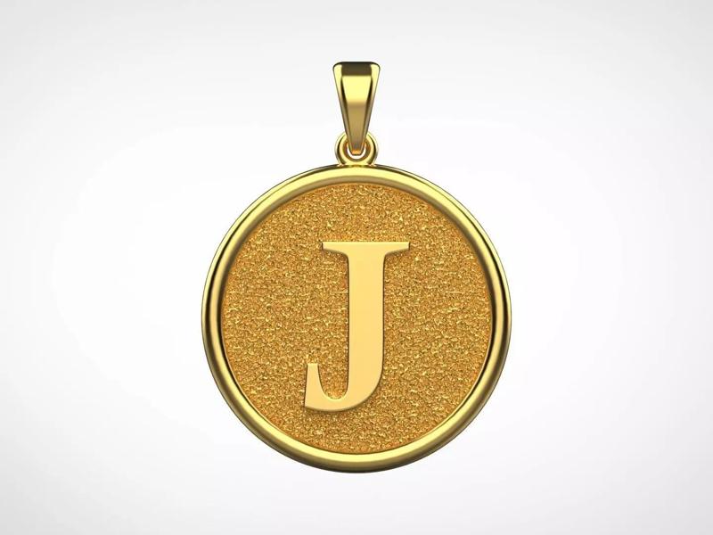 Pendant Letter J N39