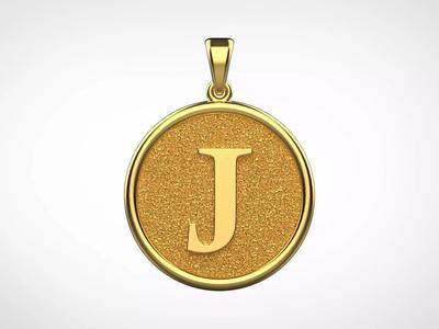 Pendant Letter J N39