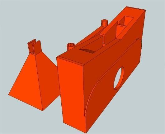 Molten Plastic's snap-on iPhone Amplifier