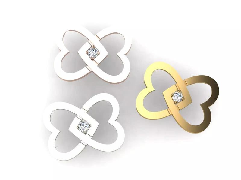Two Heart Necklace