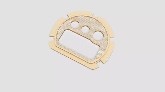 Dial with diamonds for G Shock DW 6900 Watch 3D print model