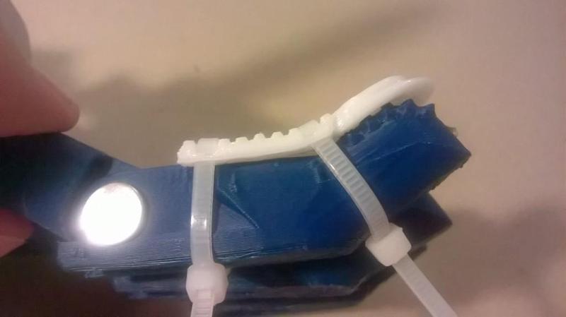 Flexible Filament Fingertip for Prosthetic hands