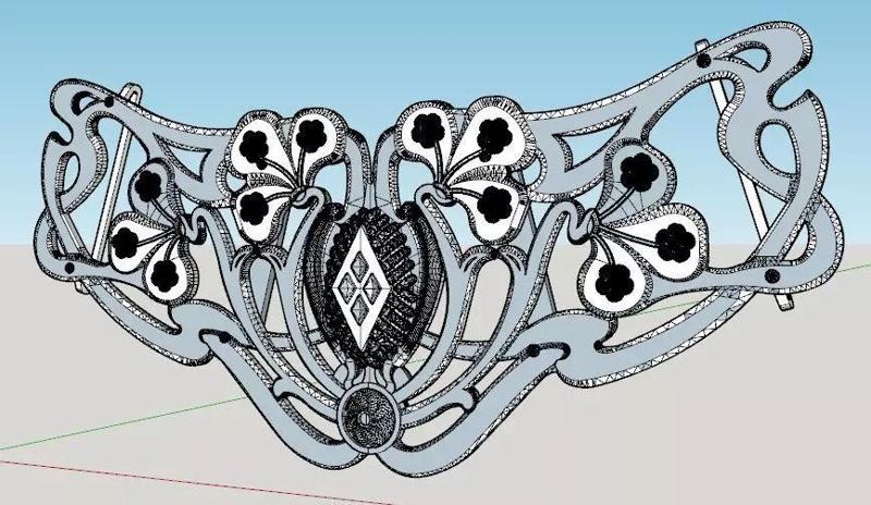 Padme Amidala Pilot Disguise Buckle - Cosplay Prop Star Wars