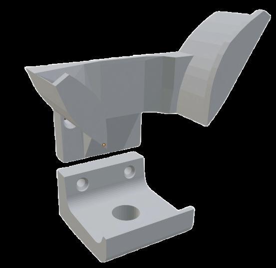 double wall mount for stratocaster style guitars