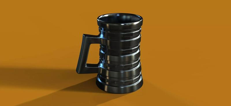 3d Printable Mug