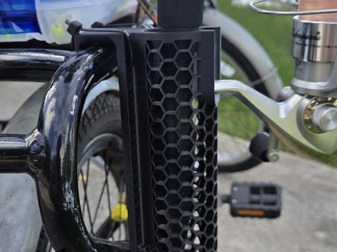 Fishing Pole holder for bike