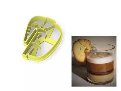 Elephant cookie cutter 2