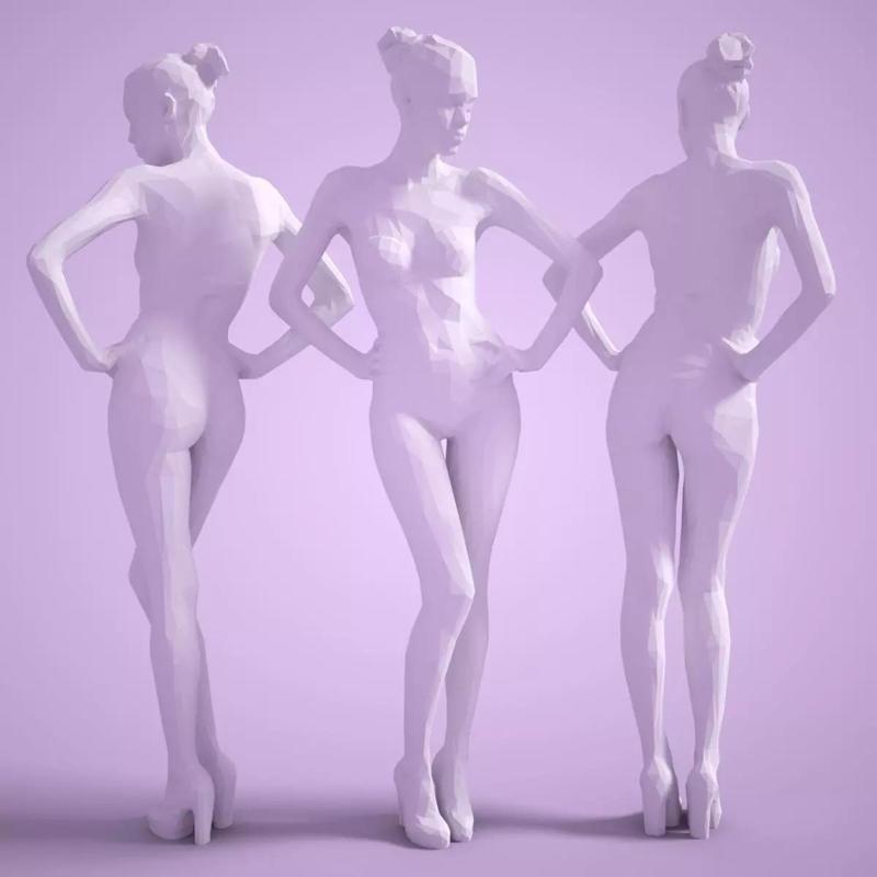 Fashion Girl Posing 2