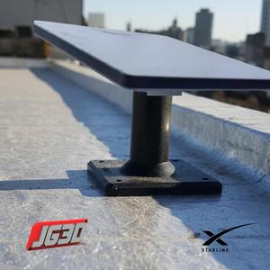 Starlink Mini Antenna Roof Mount - Integrated mast, outdoor use