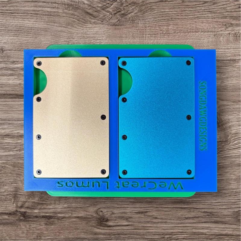 WeCreat Lumos Wallet Laser Engraving Jig