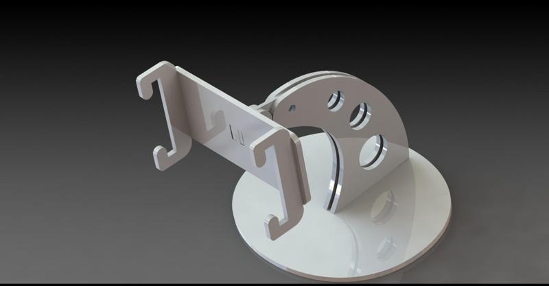 Iphone 8 Plus phone holder incl. SLDPRT parts (SW2020)