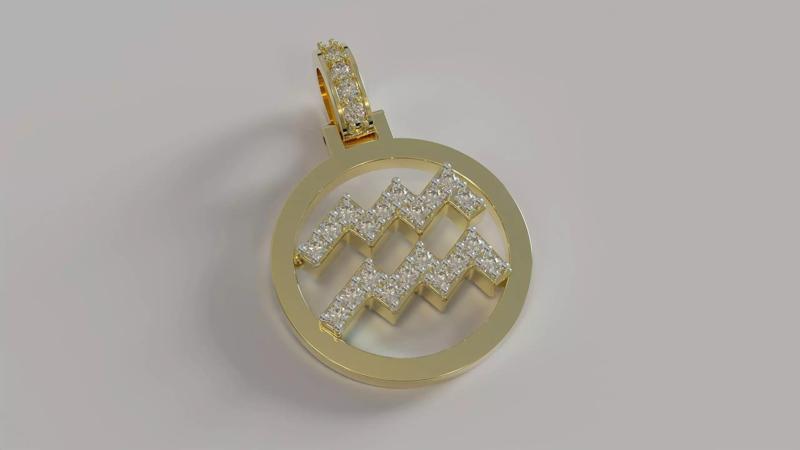 horoscope pendant