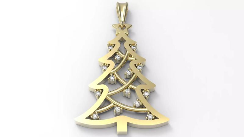 pendant fir tree