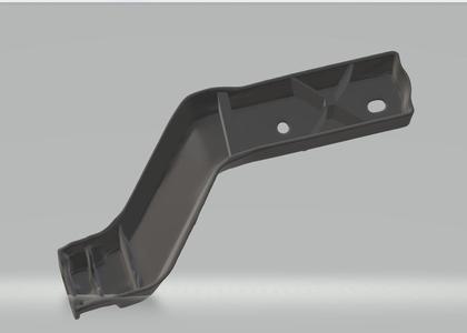 AUDI A6 C7/4G Rear Bumper Bracket 4G8807348 19607664G8.807.348