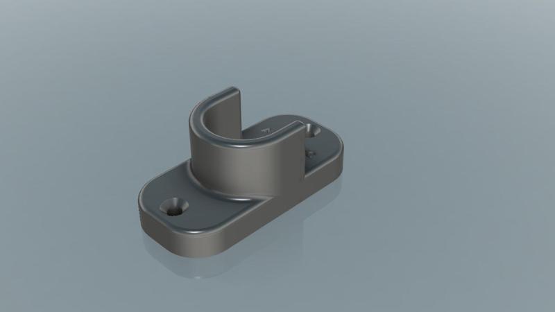 PoleMate Bracket Pack: Modern & Minimalist Curtain Rod Holders