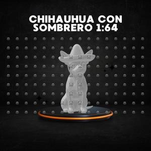 Chihuahua with hat 1:64