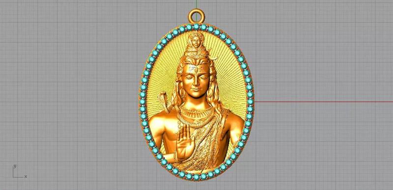 Shiv ji Pendant