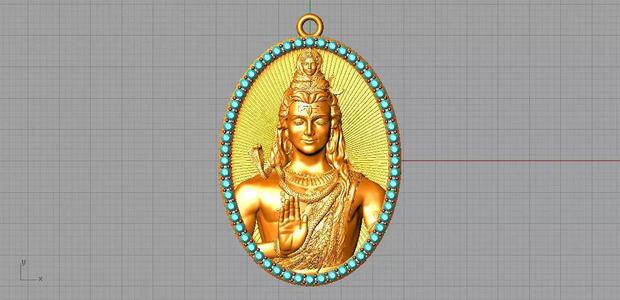Shiv ji Pendant