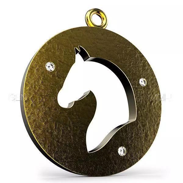 Horse Pendant design
