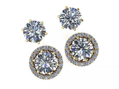 Diamond earring