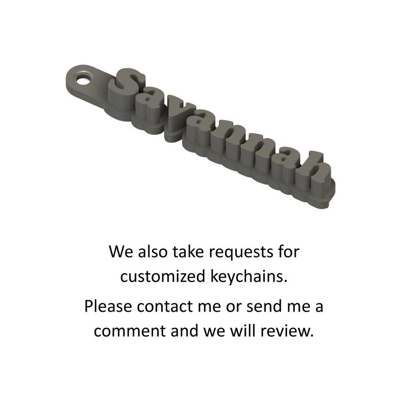 Savannah Keychain / Keyring